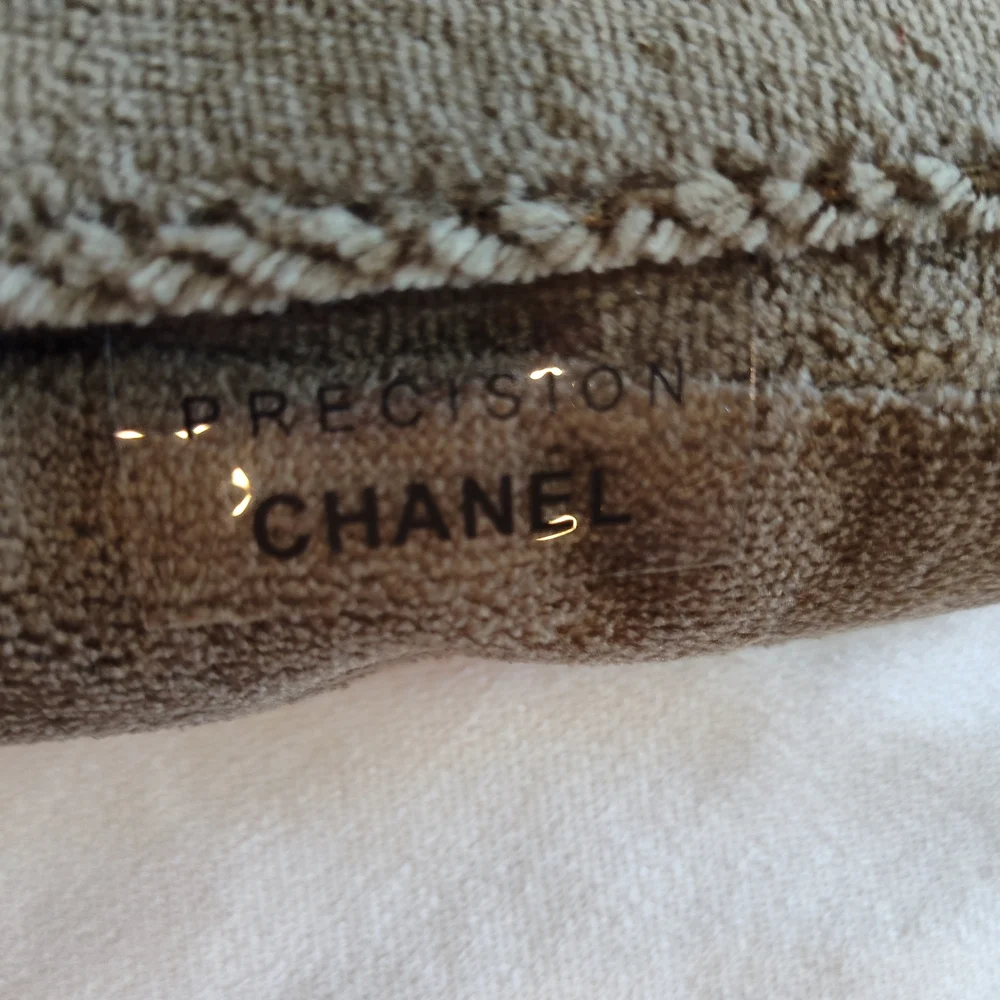 CHANEL 2016 Beauté Précision Tan Terry Bag Japan Exclusive GWP Collectible NIP